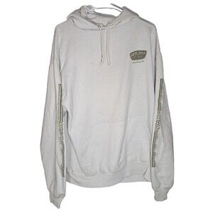 Ron Jon Surf Shop Cocoa Beach FL Hoodie Sweatshirt Large Gray Beach Surf Skater